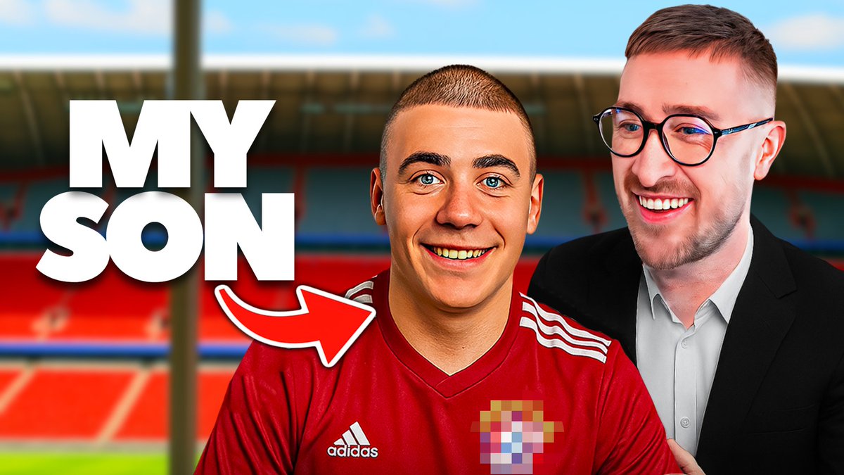 🚨NEW VIDEO!

I became an AGENT for MY SON on Football Manager!
🔗youtu.be/TFrIqFevsqI
