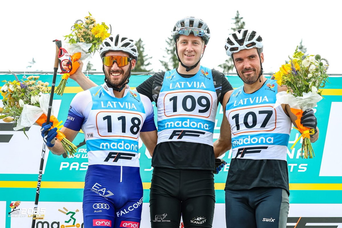 España en Letonia (@embajadaespriga) on Twitter photo El español 🇪🇸 Imanol Rojo García ayer ganó 3er puesto en la primera etapa de la Copa del Mundo Rollerski que se celebra en Madona, Letonia. Enhorabuena <a href="/irojo1990/">irojo1990</a> 🥉
Vakar spānis Imanols Roho Garsija ieguva trešo vietu FIS Pasaules kausā Rollerslēpošanā, 1.posmā <a href="/MadonasNovads/">MadonasNovads</a> El español 🇪🇸 Imanol Rojo García ayer ganó 3er puesto en la primera etapa de la Copa del Mundo Rollerski que se celebra en Madona, Letonia. Enhorabuena <a href="/irojo1990/">irojo1990</a> 🥉
Vakar spānis Imanols Roho Garsija ieguva trešo vietu FIS Pasaules kausā Rollerslēpošanā, 1.posmā <a href="/MadonasNovads/">MadonasNovads</a>