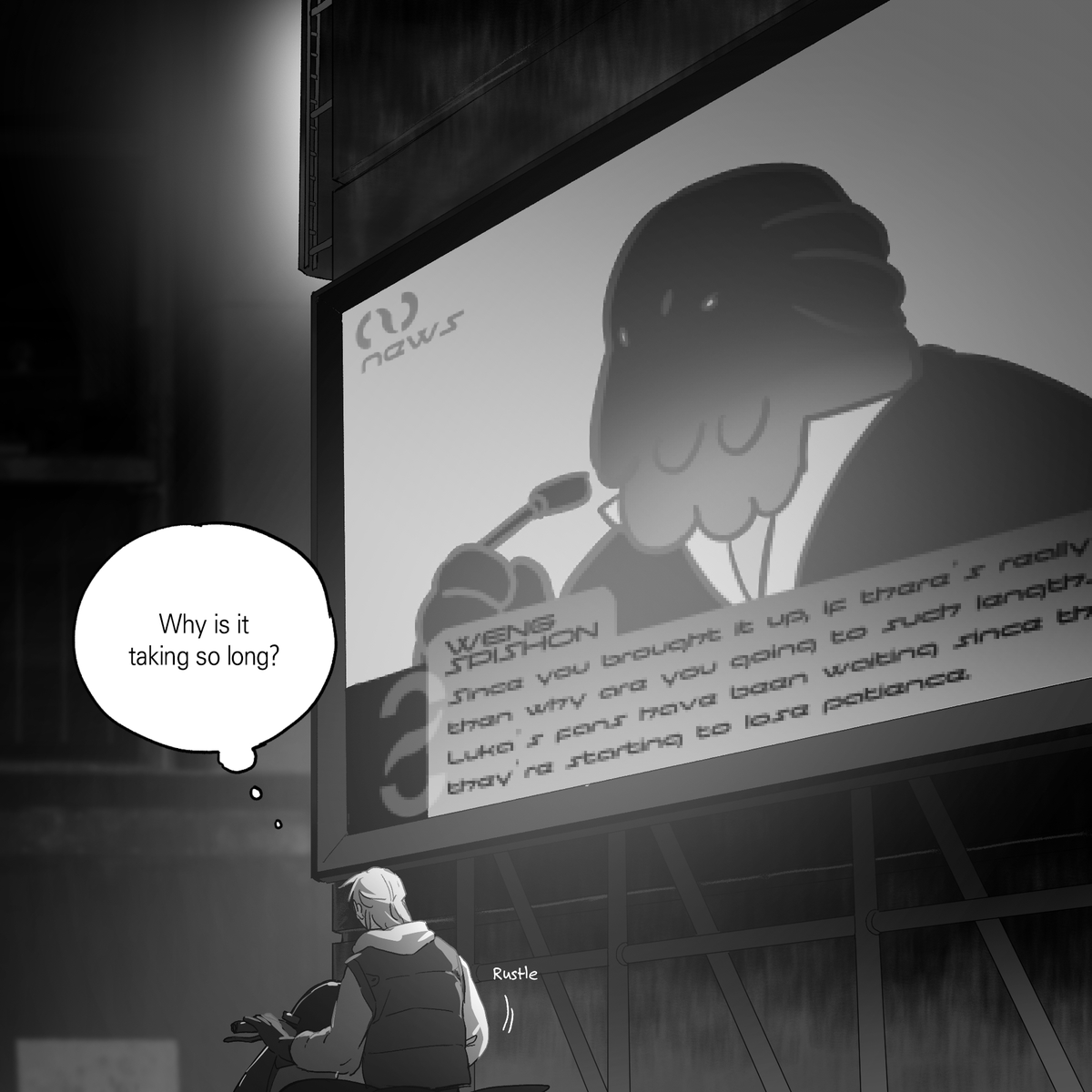 heperu: "...as i've already explained, when it comes to actual human tissue was used, and there... there's no reason this should prevent his."
weng spishon: since you brought it up, if there's really... then why are you going to such length. luka's fans have been waiting since...