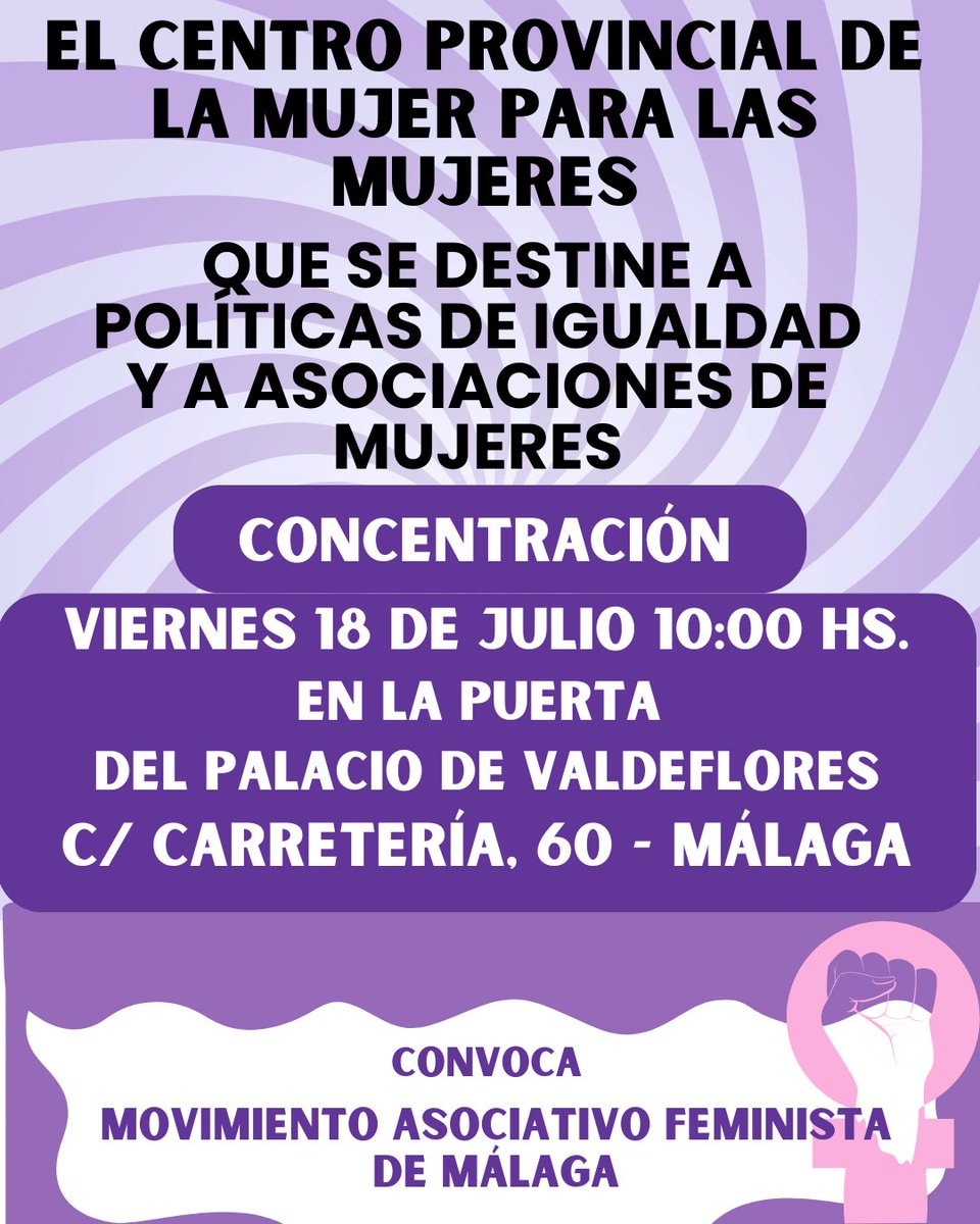 Nos lo quieren quitar todo. El palacio se Valdeflores es emblemático para las mujeres. Queremos que se destine a políticas de igualdad.