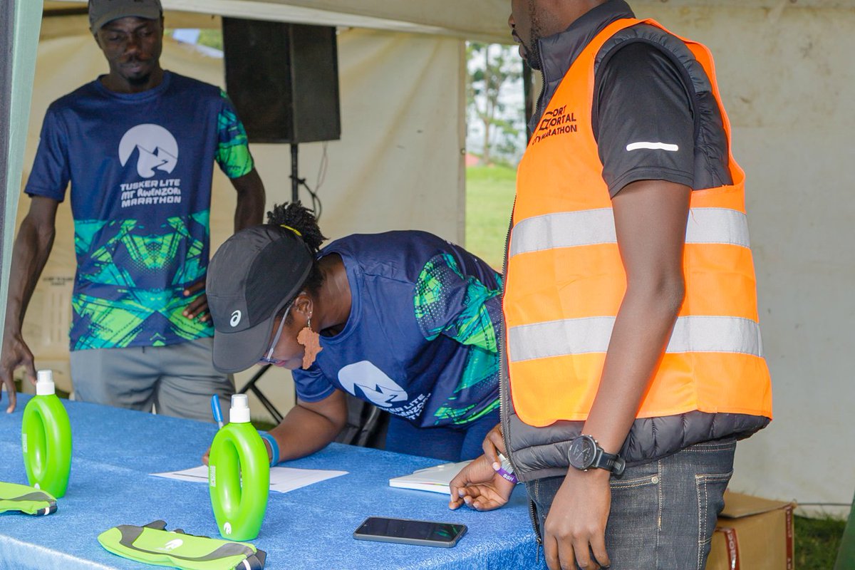 Tusker Lite Rwenzori Marathon (@rwenzorimarathn) on Twitter photo Fiona, Jeff and Moses are repping us today in Fort Portal at the <a href="/FPcitymarathon/">Fort Portal City Marathon</a> Expo!
Helping runners register for the Tusker Lite Rwenzori Marathon – and tomorrow we’ll be out on the course cheering you on!
Give them a high five if you see them! 👋 Fiona, Jeff and Moses are repping us today in Fort Portal at the <a href="/FPcitymarathon/">Fort Portal City Marathon</a> Expo!
Helping runners register for the Tusker Lite Rwenzori Marathon – and tomorrow we’ll be out on the course cheering you on!
Give them a high five if you see them! 👋