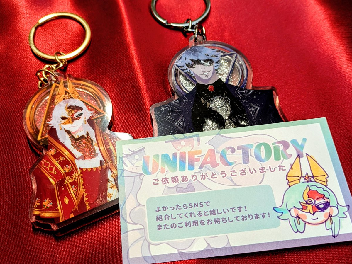 匿名発送❗全6種　アクリルチャームセット UNIFACTORY (@uni_unifactory) / X