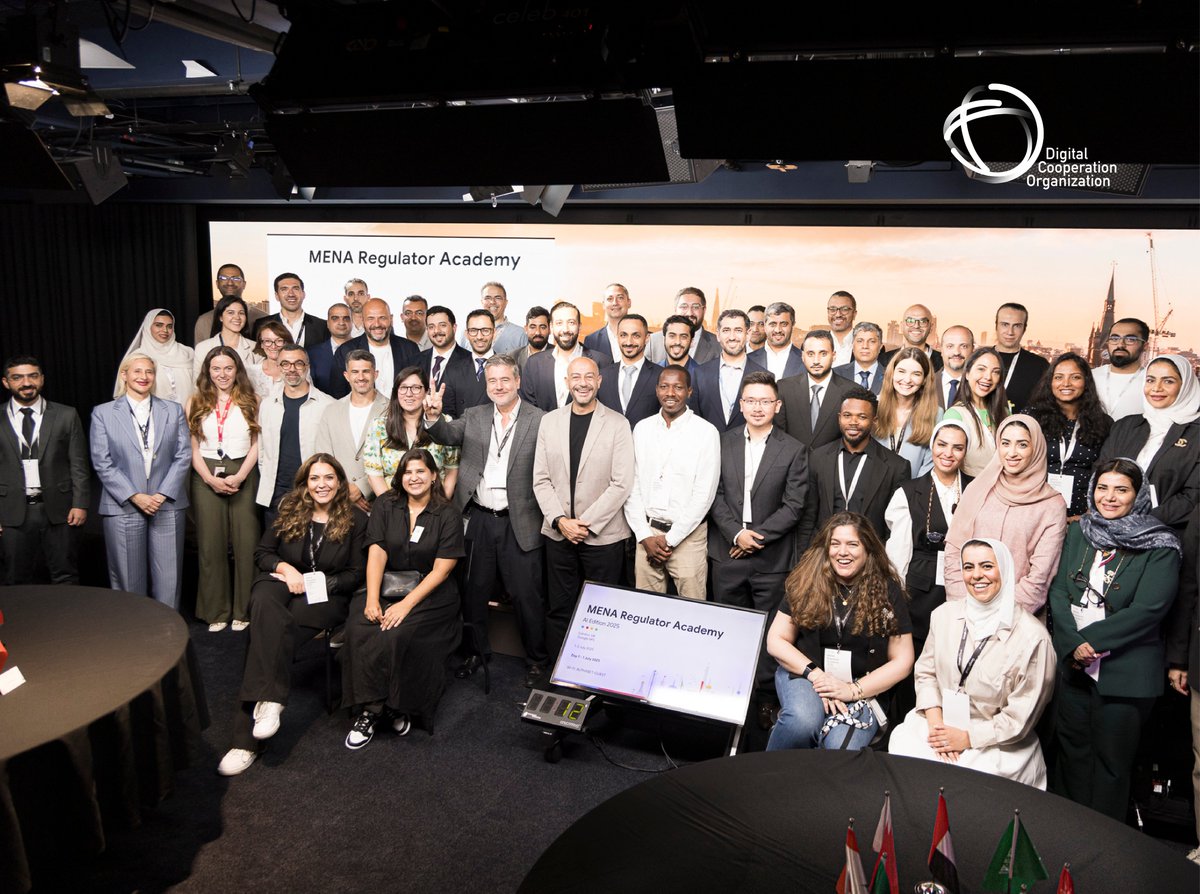 dcorg's tweet image. Empowering Nations through AI: Turning Frameworks into Actions.
The DCO is proud that our Director of Digital Research, Dr. Syed Iftikhar Shah, was invited to present the DCO AI-REAL Toolkit at the Google 2025 MENA Regulator Academy in London.
In the workshop, Dr Syed…