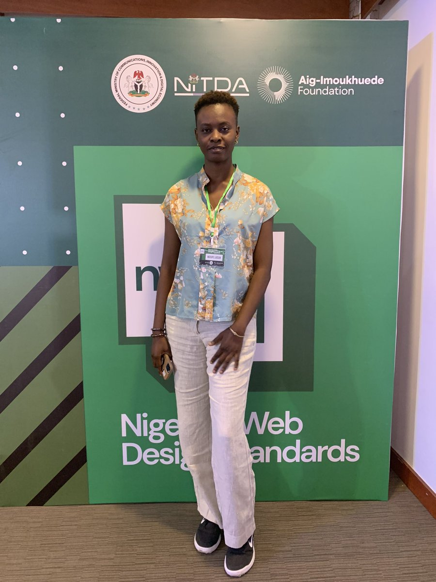 MLaosun's tweet photo. I’m in Abuja for the NWDS Design Workshop! 🇳🇬
 Fully sponsored to help shape Nigeria’s official web design standards.
From volunteering to contributing at a national level, this is what showing up can lead to.
Let’s build better, accessible digital experiences. #UIUX #Nwds https://t.co/LncO7E5zaF