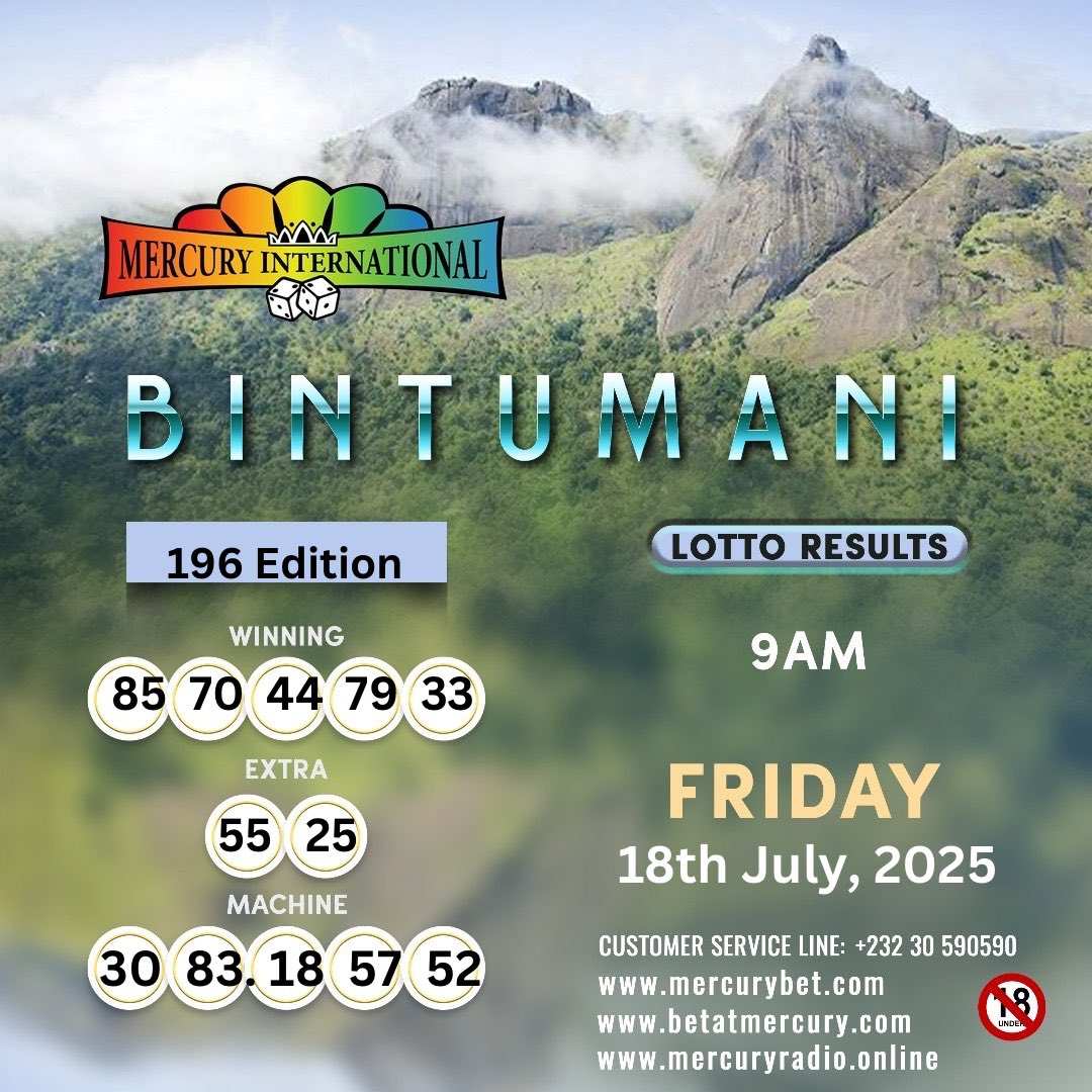 mercury lotto results