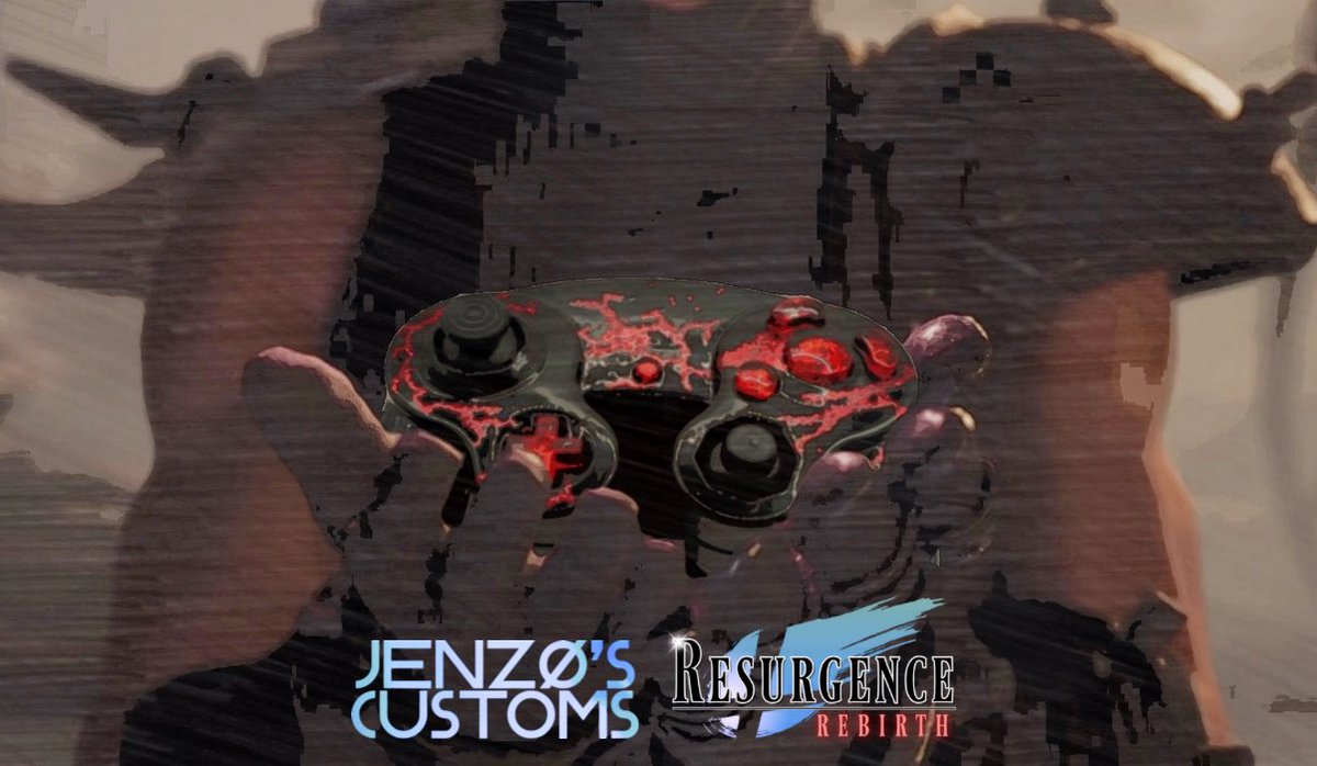 Jenzossb's tweet image. Taking place on 26th July, One final custom for the UK community this time at Resurgence Rebirth!
A Black Materia custom from the Final Fantasy series, this controller comes with custom buttons and sticks as well, it was designed with the help of @RobbieAKForty7 😁
Follow…