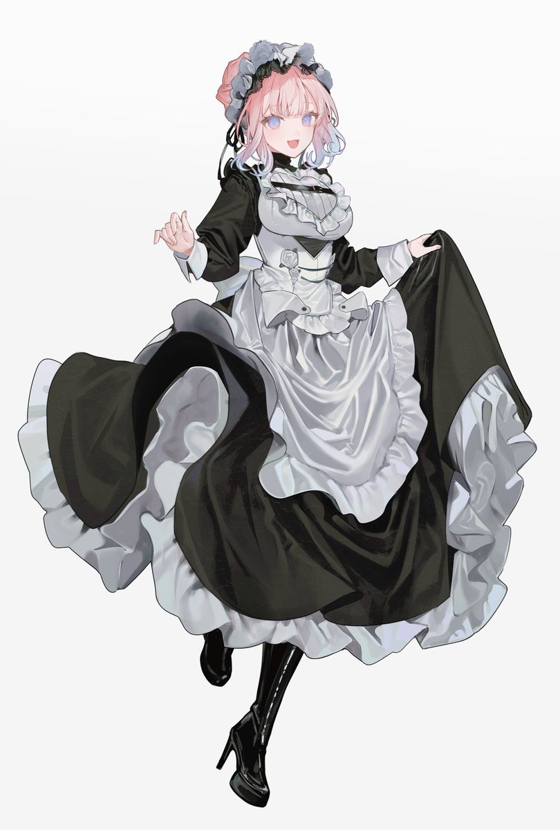 【リケルメ様イラストオーダーページ】 Post by るあえる on X: めいどさんたち