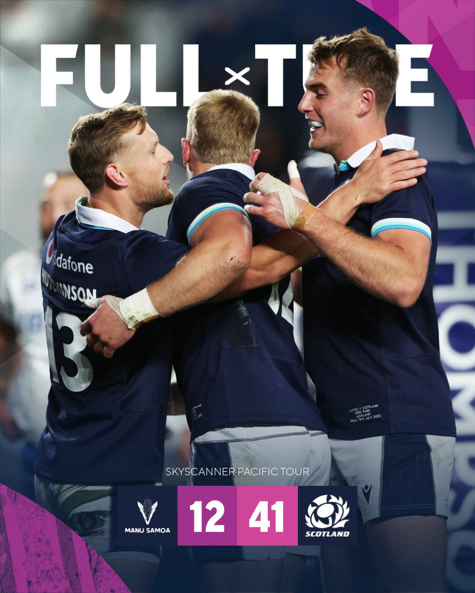 Rounding off the Skyscanner Pacific Tour with a win 🏴󠁧󠁢󠁳󠁣󠁴󠁿

#AsOne