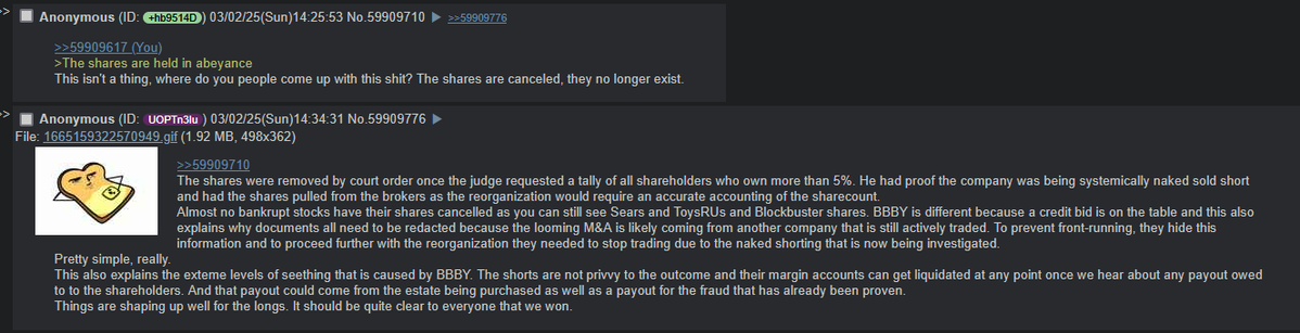 quantum1nvestor's tweet image. $BBBY share cancellation was an anomaly and a sign things are moving in good direction. $BBBYQ could still trade in 'expert market' for 0.00001$