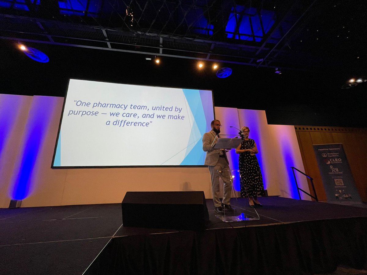 Great North Pharmacy Research Collaborative (@gtnorthpharmres) on Twitter photo “Go and make those connections today. Don’t underestimate the power of this network.”
<a href="/ClaireLDearden/">Claire Dearden MAPharmT</a> and <a href="/RichardCattell1/">Richard Cattell</a> share the importance of collaborating within the pharmacy community “Go and make those connections today. Don’t underestimate the power of this network.”
<a href="/ClaireLDearden/">Claire Dearden MAPharmT</a> and <a href="/RichardCattell1/">Richard Cattell</a> share the importance of collaborating within the pharmacy community