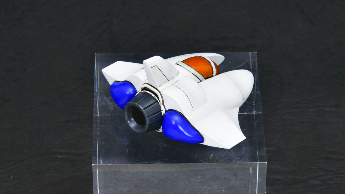 MefTeam's tweet image. 【#ワンフェス2025夏 新作】
ワンフェス展示用の見本です！
極上パロディウス 「ビックバイパー」
・￥3,000 
・全長約45mm 
・オプション4つ付属
・ブース番号【6-08-08】ＭＥＦ＆チーム・ストライク！
何卒よろしくお願いいたします🙂
#WF2025S #WF2025Sおしながき #パロディウス #ビックバイパー