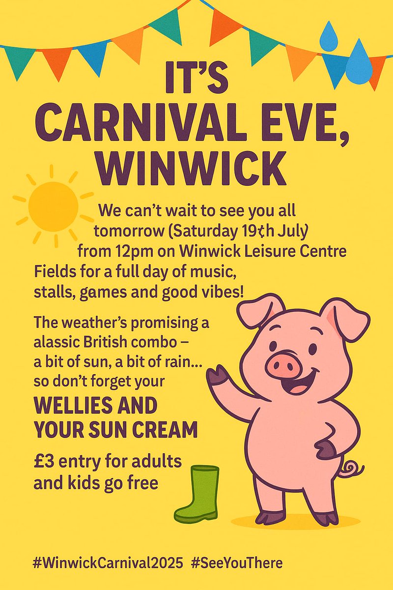 Winwick Carnival tweet media