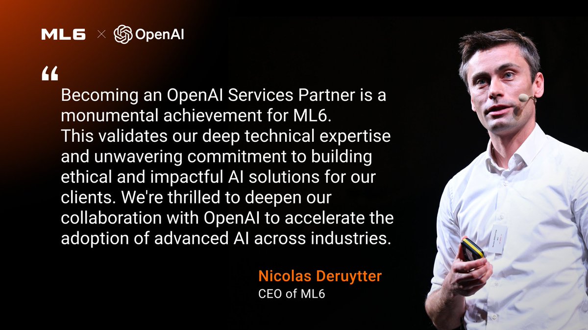 Our partnership with OpenAI is more than a milestone — it’s a signal of where we’re headed as a company and as an industry. 
#OpenAI