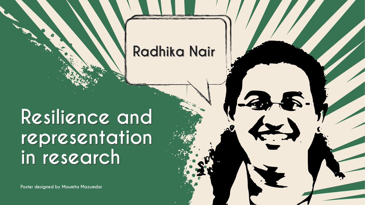 “Science gave me power, dignity, and the will to survive.”

In our "Resilience and representation in research" series, Radhika Nair reflects on her path through research, collaboration, and resilience — both in and beyond the lab. 

🔗 Read: buff.ly/dMyTY8W 

#WomenInSTEM
