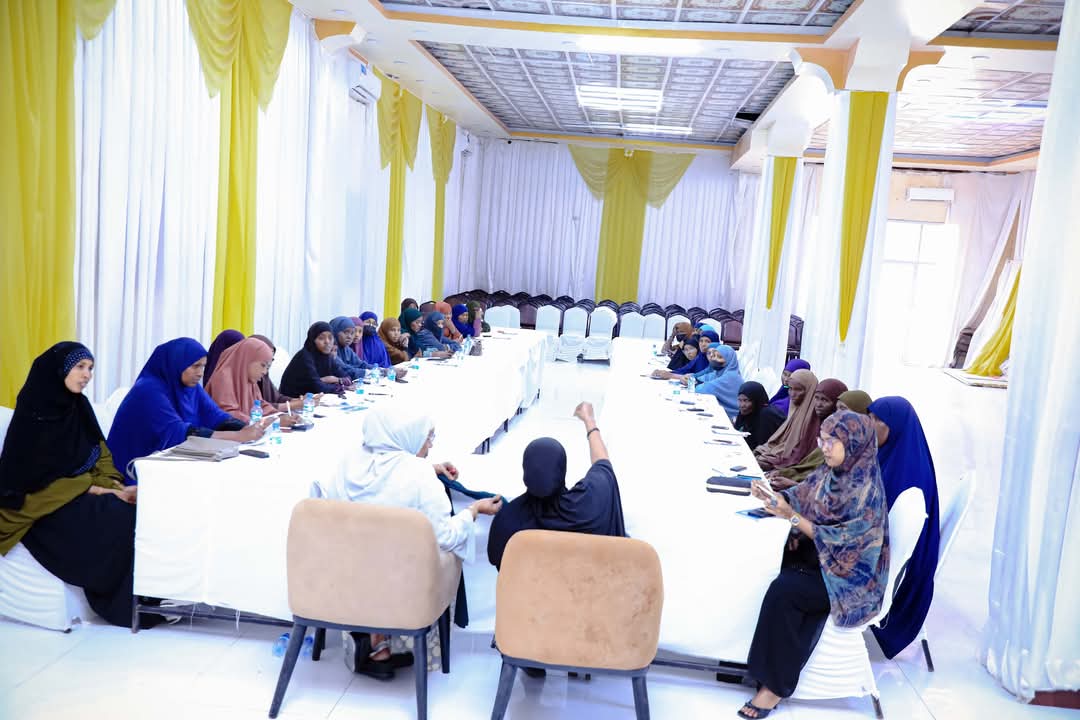 DearDaughterC's tweet image. With support from @UNFPASomalia, we held a 1-day workshop in #Galmudug for Traditional Birth Attendants( TBAs) &amp;amp; health professionals, focusing on the impact of FGM, the law’s provisions including the ban on medicalization &amp;amp; strengthening support for implementation of the #FGMACT