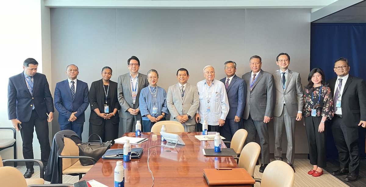 UN_Armida's tweet image. Productive exchange with @ASEAN and #TimorLeste on subregional cooperation and the future of multilateralism under #UN80.
@ASEAN–@UN collaboration is evolving and @UNESCAP stands ready to reinforce synergies and advance shared goals.
#Partners4Region
