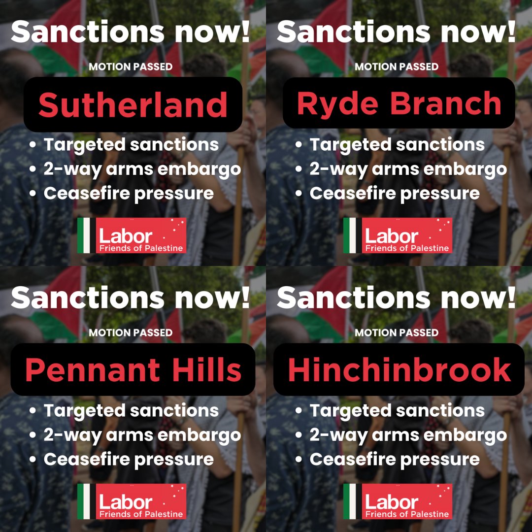 labor_palestine's tweet image. Israel targeted Gaza’s only Catholic church killing 3, wounding 10. After several deadly attacks on ✝️ places of worship & 1,200 mosques destroyed or damaged
@NSWLabor members at another 4️⃣ Sydney branches call on @AlboMP to protect Palestinians❗