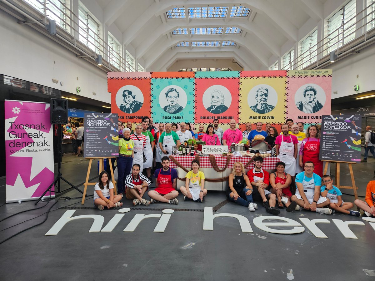 Urtero bezala, aurten ere, platerik famatuenak kozinatzeko aukera izango dugu Aste Nagusian! Txapelketa Gastronomikoaren aurkezpena egin dugu gaur Erriberako merkatuan. 🍴😋

#AsteNagusia2025
#BilbokoKonpartsak
#TxosnakGureakDenonak