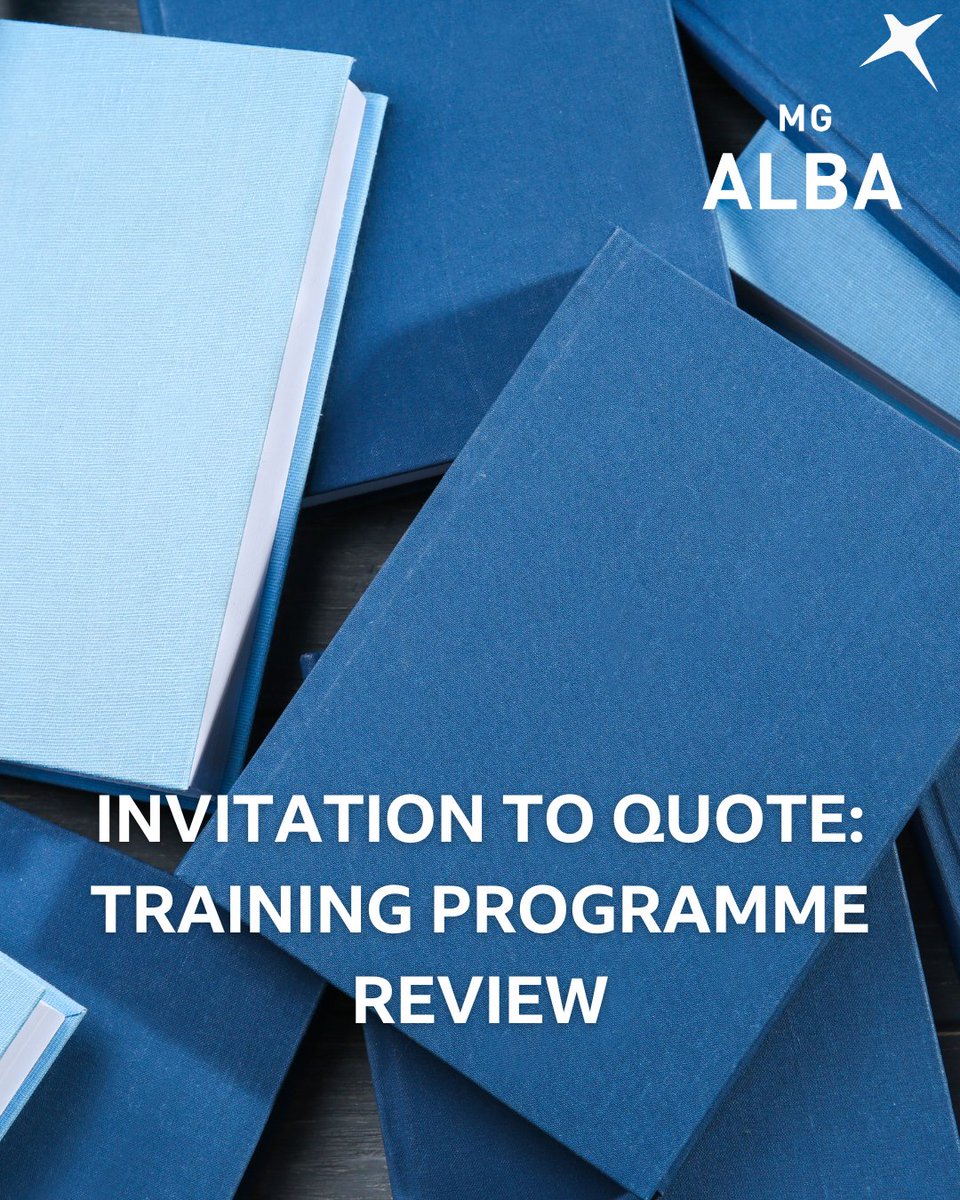MGALBA's tweet image. CUIREADH GU TAIRGSE: Cùmhnant Ùine Stèidhichte – Sgrùdadh Trèanaidh ✍️

INVITATION TO QUOTE: Training Programme Review 📝

📅: 07.08.25 @ 2pm 

Fiosrachadh | Info👉mgalba.com/tender/invitat…