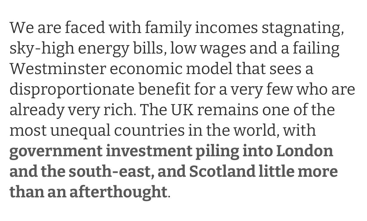 Sam Taylor (@staylorish) on Twitter photo John Swinney’s big independence relaunch includes this blatant falsehood. Government capital spending in London and the South East was £1,712 per person in 2023/24. In Scotland it was £1,789 per person. John Swinney’s big independence relaunch includes this blatant falsehood. Government capital spending in London and the South East was £1,712 per person in 2023/24. In Scotland it was £1,789 per person.