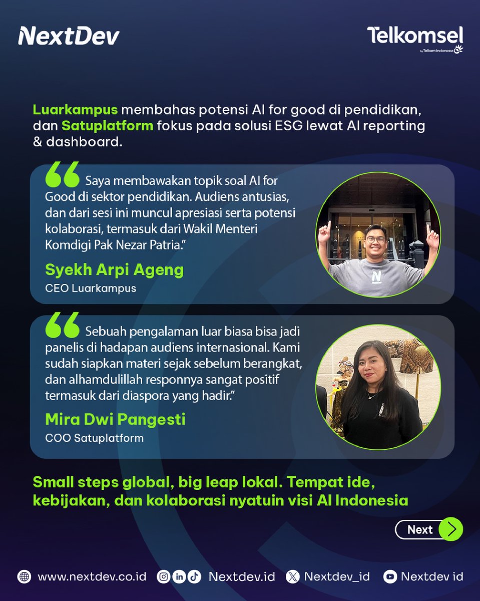 NextDev tweet media