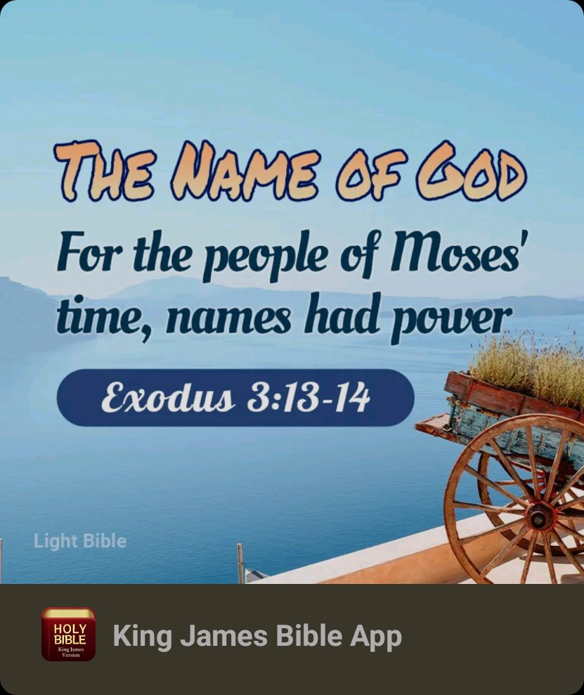 BrianHPatriot76's tweet image. God's name as it is written in Scripture is either Jehovah or Yahweh, or just YHWH. All are translations of He is Who He is. Because the Jewish people did not call God by the name he gave Moses. It is for this reason that the Jewish people were so angry when Jesus said that…
