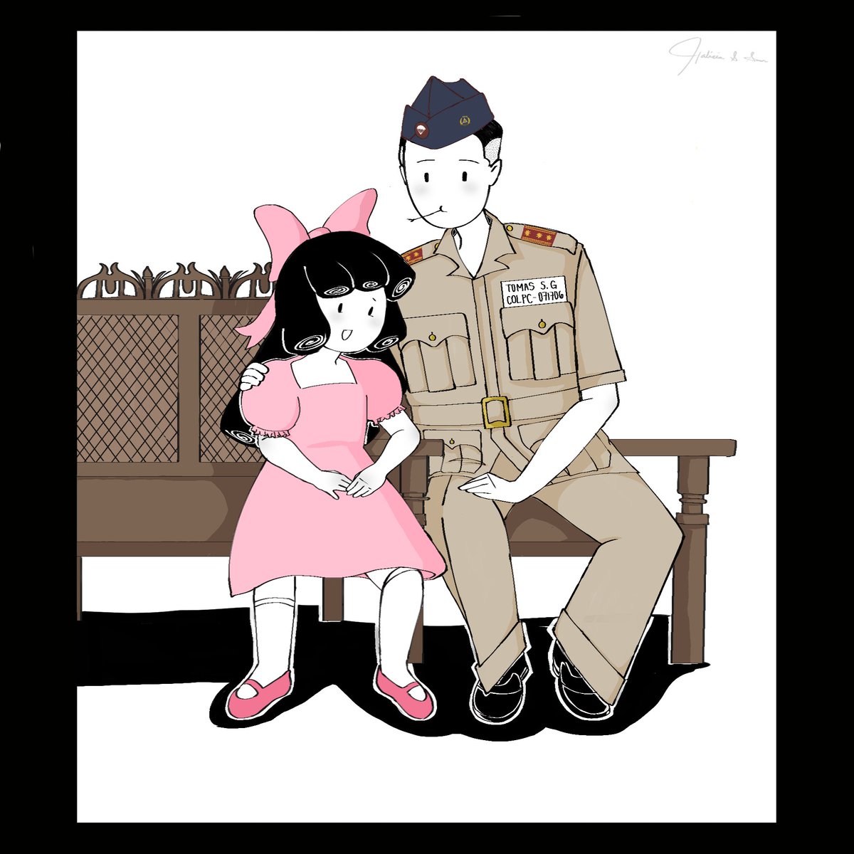 Father and daughter bonding