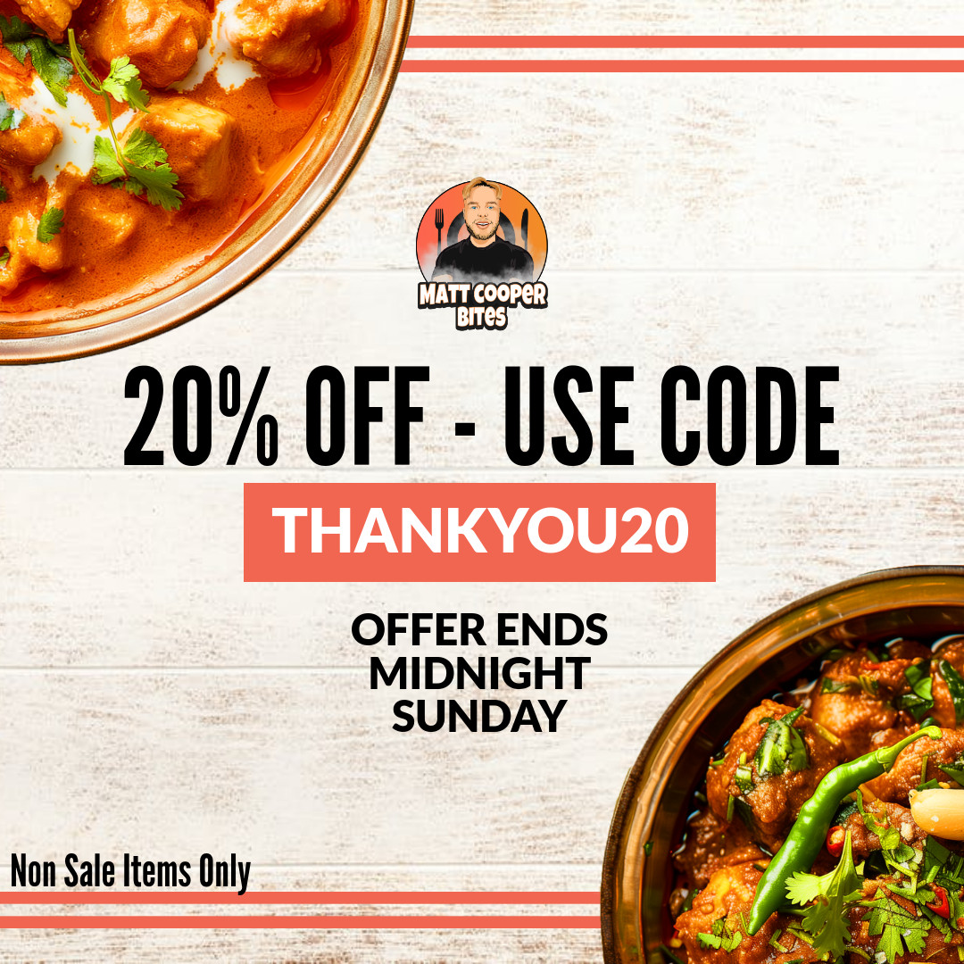 MattCooperBites's tweet image. Members got early access to the sale over a week ago 👀 But good news: it's now open to everyone — only a few days left! Don’t miss out. ⏳
Use code THANKYOU20 for 20% off all non sale items. Oh, and it's free UK delivery over £30 too.
mattcooperbites.com/shop/