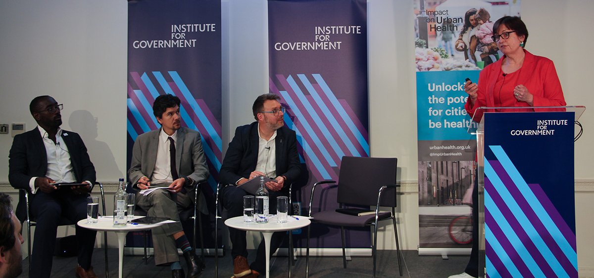 instituteforgov's tweet image. 📸Snapshots | IfG DevoLab #1: How devolution can address health inequalities
Andy Gates, Vicky Hobart and Thomas Britton, joined by @AkashPaun @peterbabudu, explored how devolution can improve health inequalities
Watch the event💻:
instituteforgovernment.org.uk/event/devolab-…