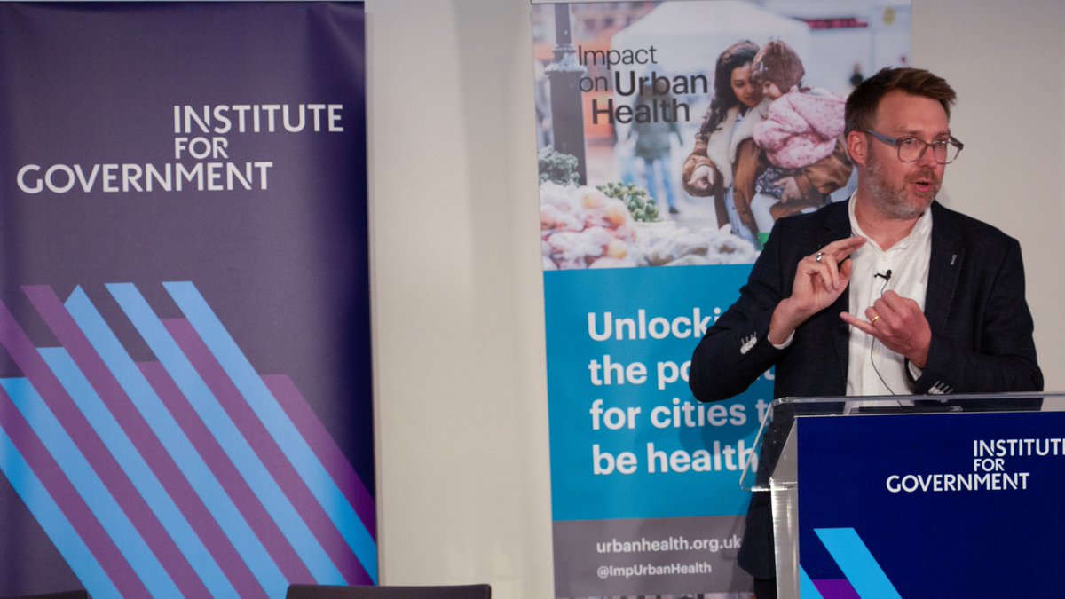 instituteforgov's tweet image. 📸Snapshots | IfG DevoLab #1: How devolution can address health inequalities
Andy Gates, Vicky Hobart and Thomas Britton, joined by @AkashPaun @peterbabudu, explored how devolution can improve health inequalities
Watch the event💻:
instituteforgovernment.org.uk/event/devolab-…