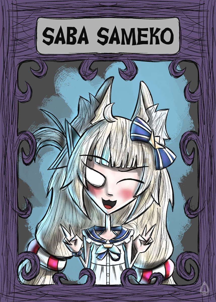 inky_a_design's tweet photo. Gothic Fan Art Card Design (Nimi), (Dooby), & (Saba).
THE TRIO!!!
@niminightmare
@dooby3D
@samekosaba
#art #digitalart #vtuber #fanart #vtuberfanart #streamers #henya #cartoon #stylized #characterdesign #charcter #cardart #fish #nurse #trainconductor https://t.co/ctbDVg906m