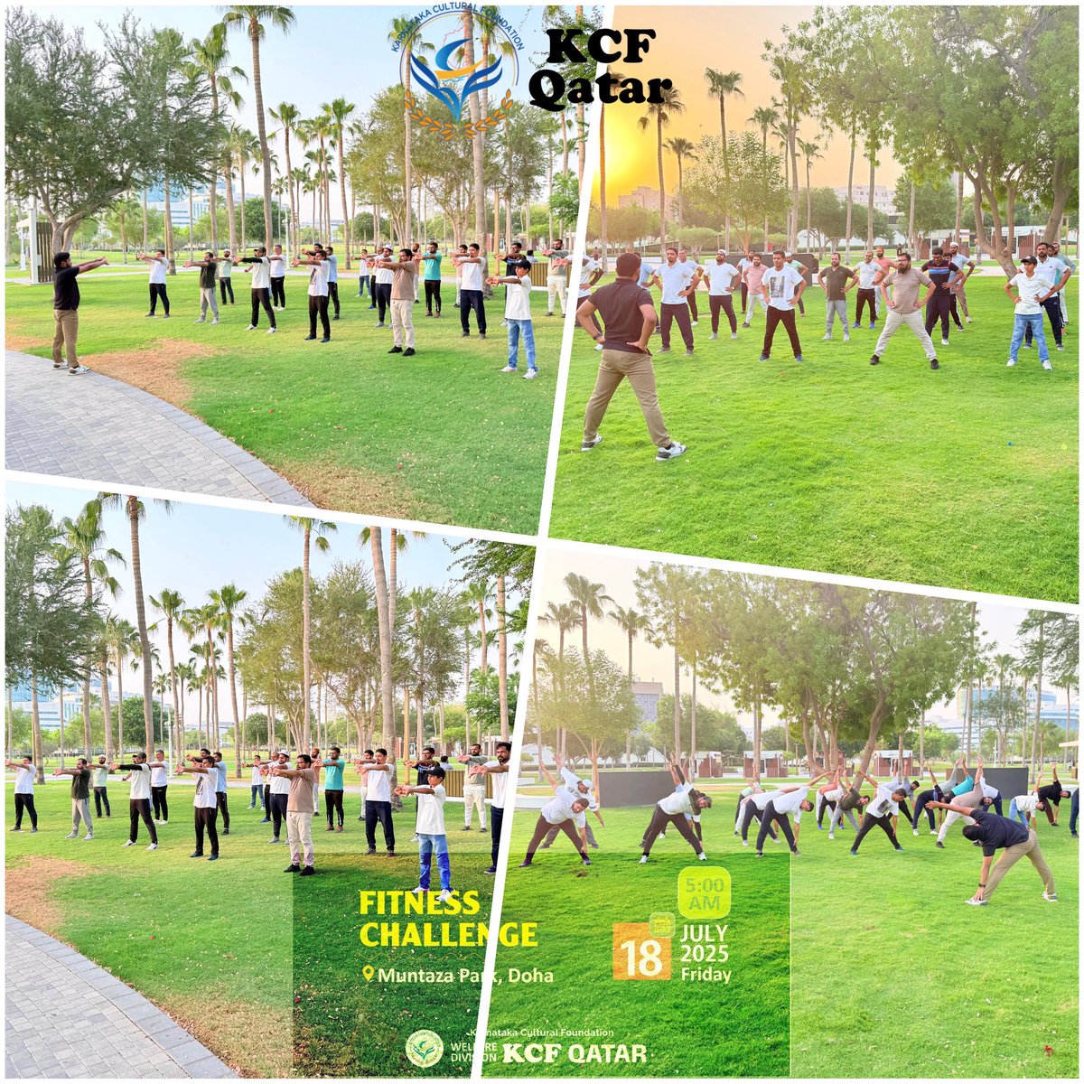 kcfintlcouncil's tweet photo. #kcfqatar #fitnesschallenge @kcfintlcouncil https://t.co/MBC1KA6xNq