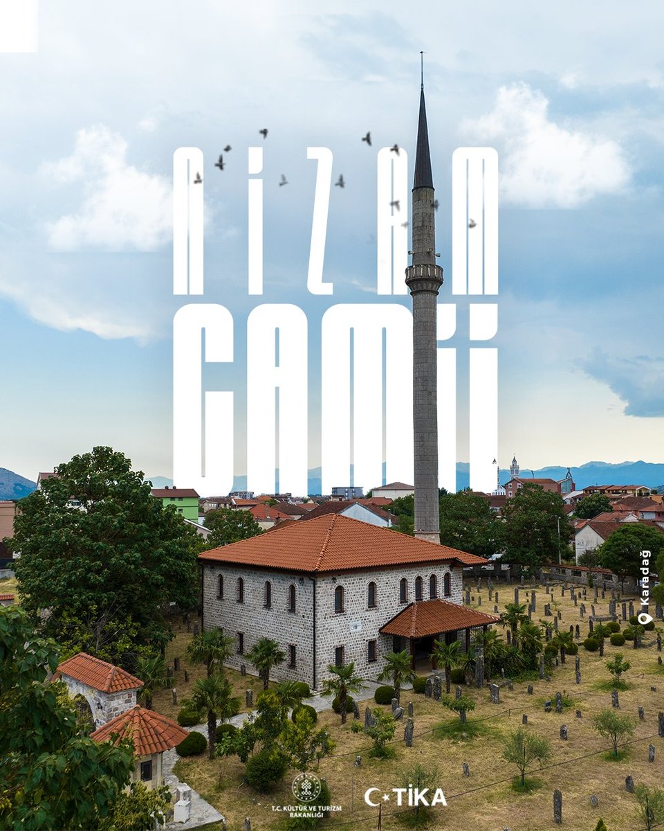 📍#Karadağ’da Osmanlı izi: Nizam Camii

Ortak tarihî ve kültürel mirasımıza sahip çıkıyor, köklü geçmişimizi yansıtan bu eserleri aslına uygun şekilde restore ederek gelecek nesillere aktarıyoruz.

🕌 Fatih Sultan Mehmet tarafından inşa ettirilen camii #TİKA tarafından