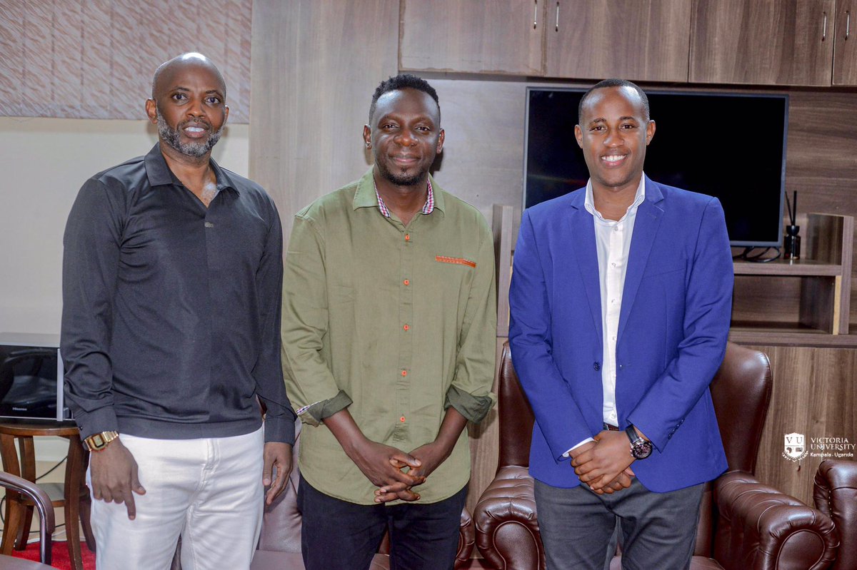 isaacBakashaba2's tweet image. We were honored to welcome the sensational Singer/Pastor @WilsonBugembe to Victoria University ahead of his highly anticipated #20YearsMusicConcert at Serena hotel which @VUKampala is a proud sponsor.
We’re celebrating 2 decades of his impact in music.
@ReachDrMuganga @vuproug