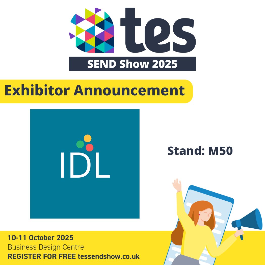 SENDShowUK's tweet image. We&apos;re pleased to welcome IDL to #TesSENDShow2025! 🥳

🔗Find out more here 👉idlsgroup.com
🎟️Register for FREE here 👉ow.ly/of5G50VVwPp