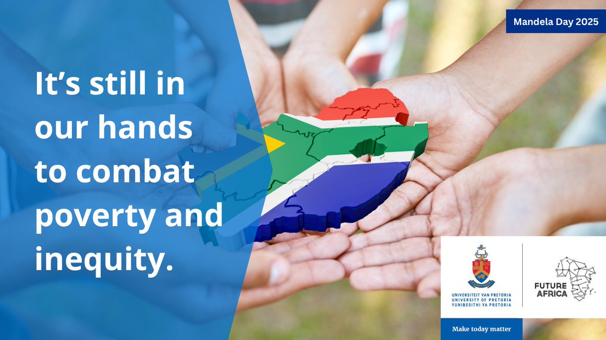 This Mandela Day, we’re reminded: It is in your hands. 
Act for climate. Act for food. Act for each other.
#MandelaDay2024 #ItIsInYourHands #FutureAfrica #ClimateAction #FoodSecurity