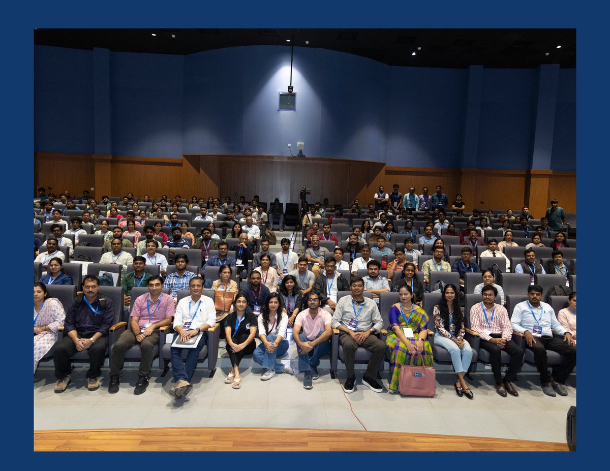 IIScQuanTech's tweet image. Q-Karyashala 2025 – Glimpses of Day 1 - Hosted by  QuRP at the IISc, held on June 26-27, 2025.

Day 1 of the national workshop Q-Karyashala 2025  successfully with enthusiastic participation from students, academicians, researchers, and industry professionals across India!