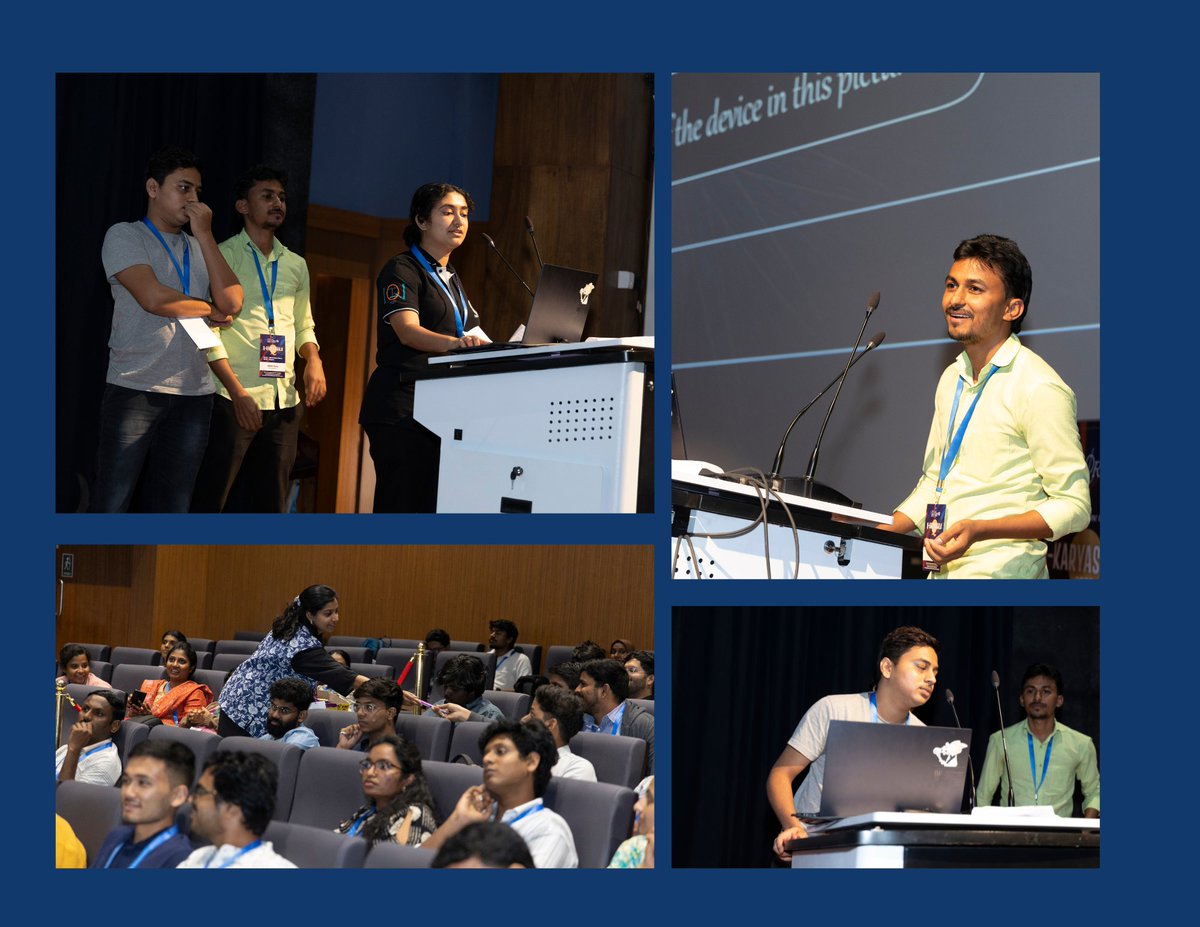 IIScQuanTech's tweet image. Q-Karyashala 2025 – Glimpses of Day 1 - Hosted by  QuRP at the IISc, held on June 26-27, 2025.

Day 1 of the national workshop Q-Karyashala 2025  successfully with enthusiastic participation from students, academicians, researchers, and industry professionals across India!