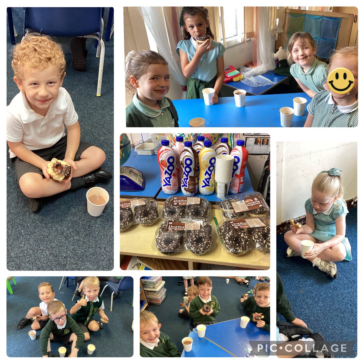 EYFS RAR decided they wanted doughnuts and milkshakes as their prize for excellent attendance this year. Well done and enjoy your treat.