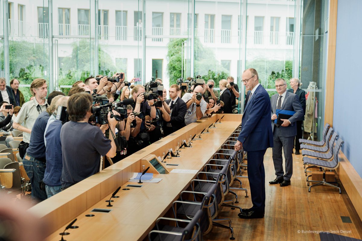 Bundeskanzler Friedrich Merz tweet media