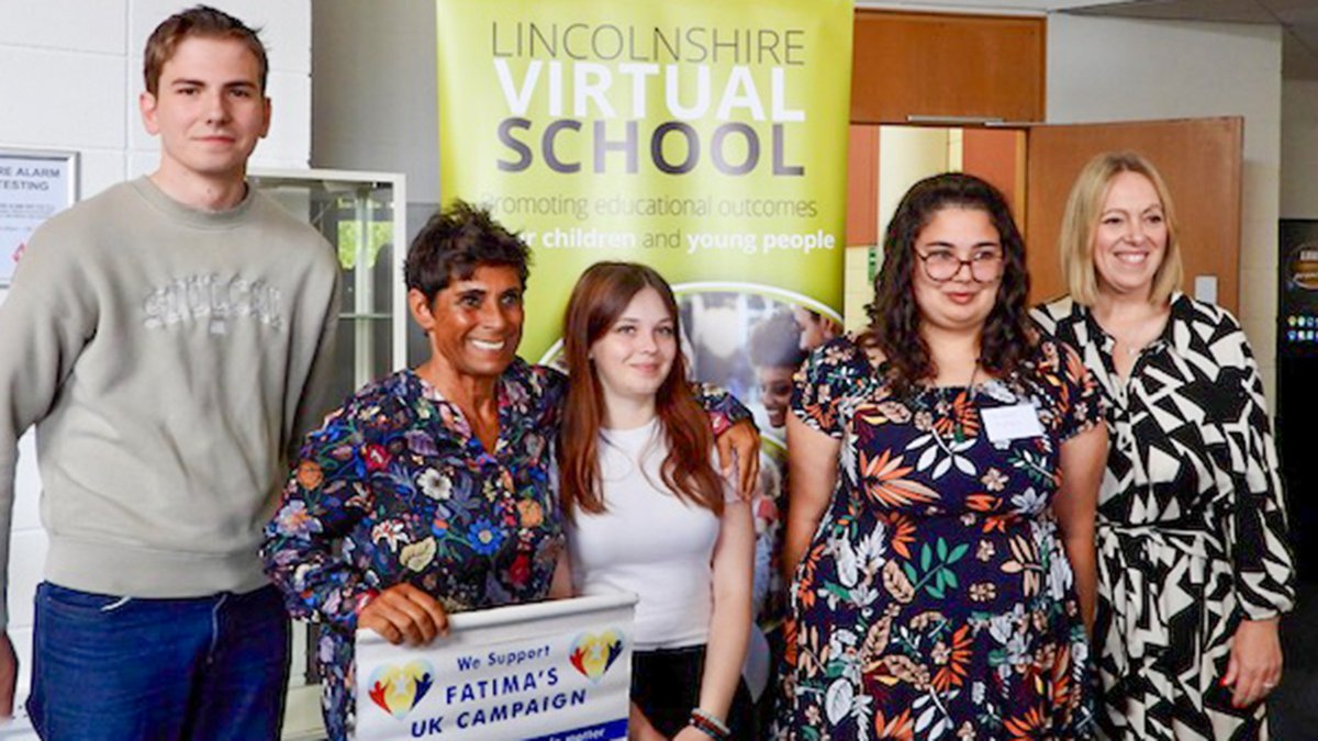 LincolnshireCC's tweet image. 📚 From care to champion – a truly inspiring story! 🌟
Olympic medallist and former world champion javelin thrower Fatima Whitbread delivered an inspiring keynote at Lincolnshire’s Virtual School Conference, sharing her journey from growing up in care to sporting success on the…