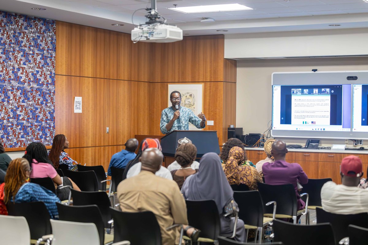 USinNigeria's tweet image. Delighted to host U.S. innovator in cultural preservation Kacey Hadick for an event with heritage professionals, tech innovators, and USG alumni to explore the transformative power of Virtual Reality (VR) and Augmented Reality (AR) in preserving Nigeria’s rich cultural heritage.…