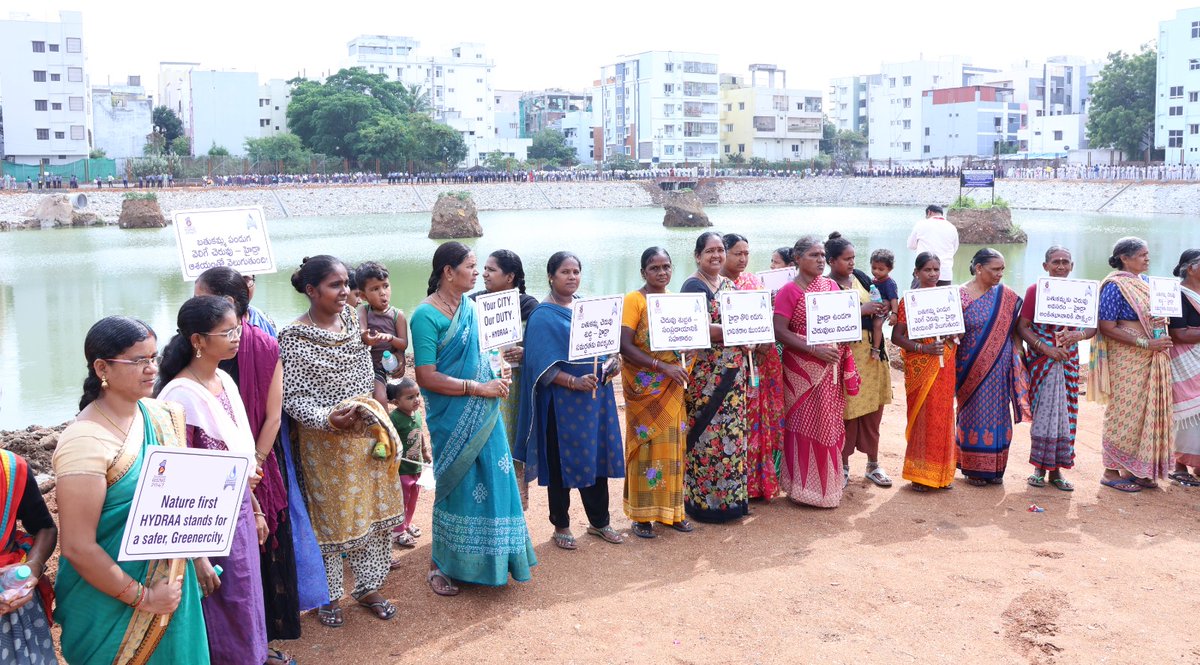Collector Hyderabad (@collector_hyd) on Twitter photo Let’s protect what protects us! 💚
District Collector Smt.Hari Chandana IAS,along with A.V. Ranganath IPS and the #HYDRAA team,participated in a program to Save and Preserve #Bathukammakunta Lake 💧🌱
#SaveOurLakes
<a href="/TelanganaCMO/">Telangana CMO</a>
<a href="/Comm_HYDRAA/">HYDRAA</a>
<a href="/harichandanaias/">Hari Chandana</a>
<a href="/IPRTelangana/">IPRDepartment</a> Let’s protect what protects us! 💚
District Collector Smt.Hari Chandana IAS,along with A.V. Ranganath IPS and the #HYDRAA team,participated in a program to Save and Preserve #Bathukammakunta Lake 💧🌱
#SaveOurLakes
<a href="/TelanganaCMO/">Telangana CMO</a>
<a href="/Comm_HYDRAA/">HYDRAA</a>
<a href="/harichandanaias/">Hari Chandana</a>
<a href="/IPRTelangana/">IPRDepartment</a>