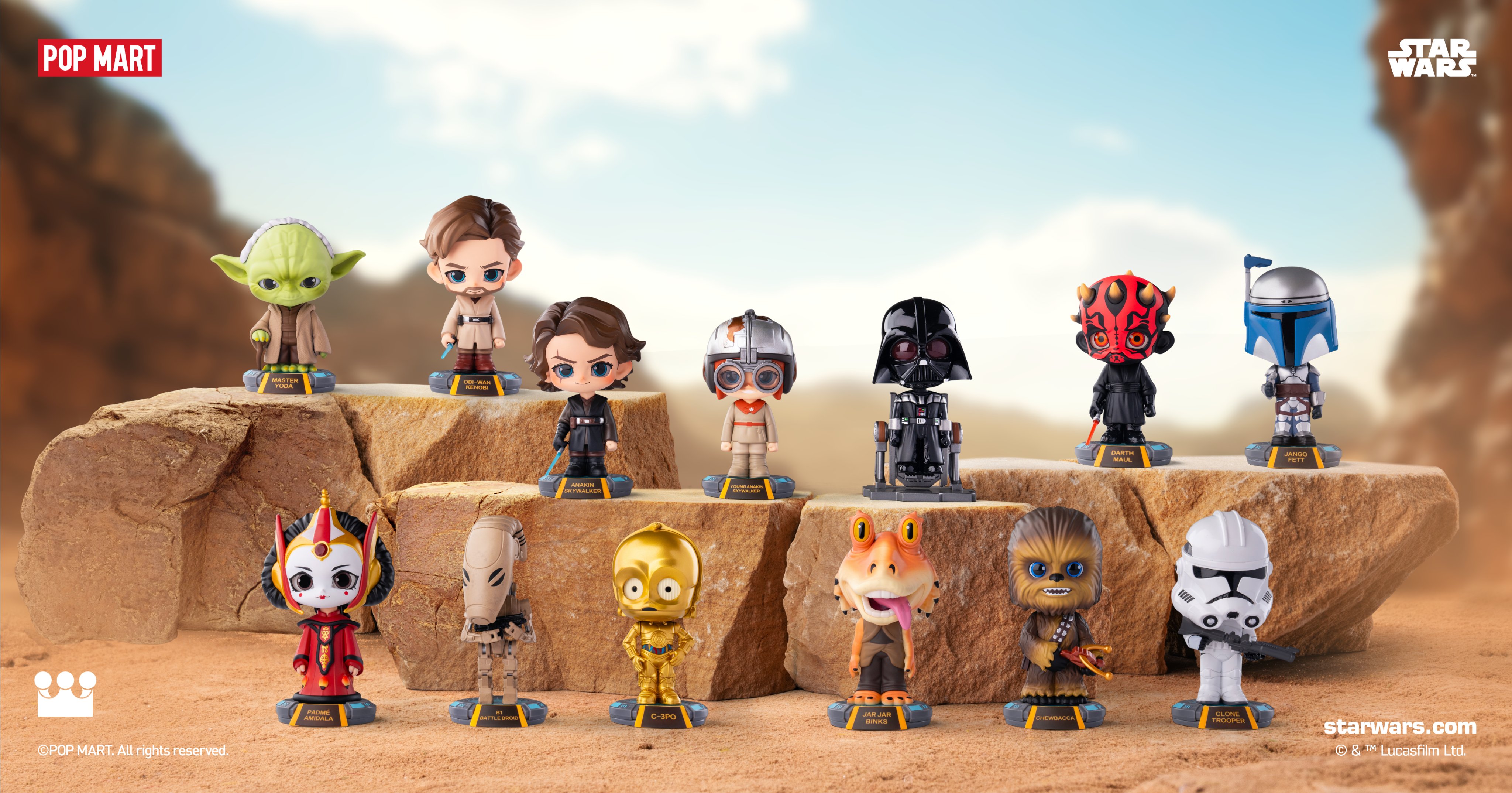 スターウォーズ　POPMART Star Wars Series Figures - POP MART (United States)