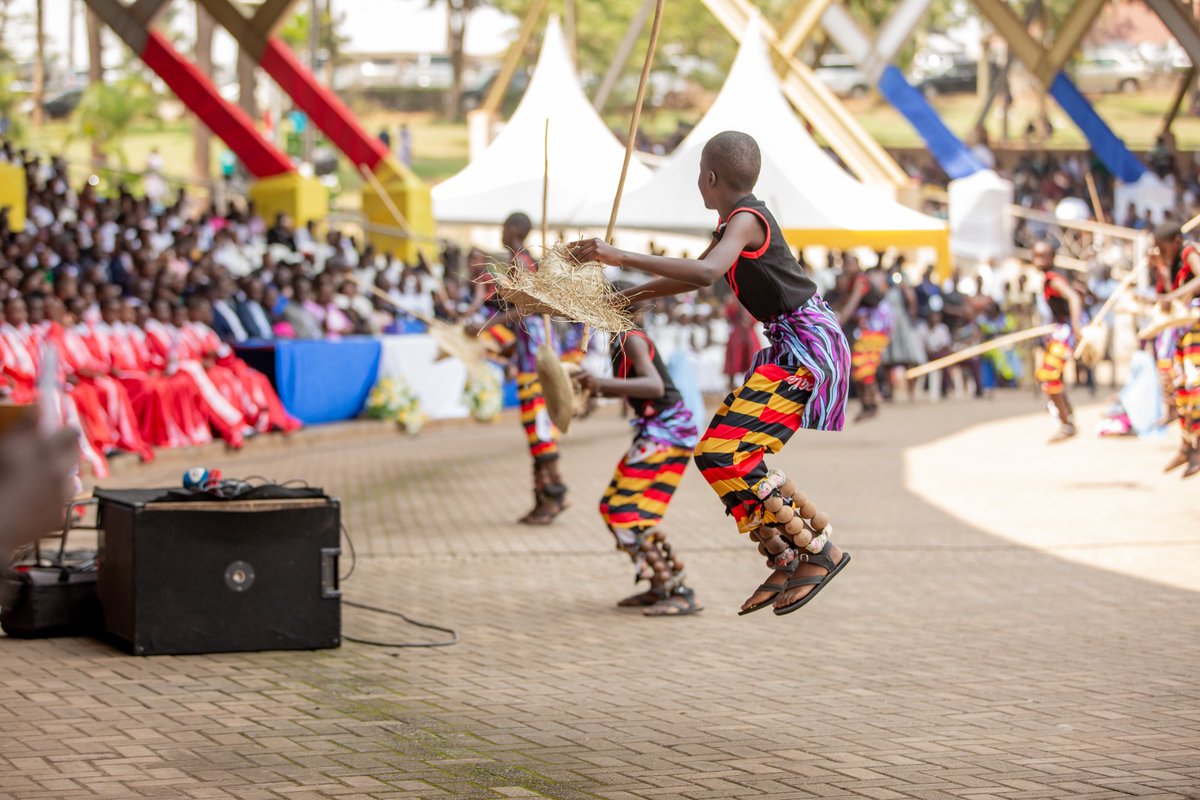 UMNamugongo's tweet image. @Namugongo@58, Entertainment from our nursery & primary school section @UgandaMartyrsNursery&PrimarySchool