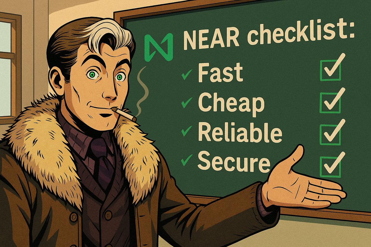 SolanaRap's tweet image. I was told that the future is $NEAR, so I checked it out for myself:👇

➡️ Up to 1000 TPS
➡️ $0.005 per TX
➡️ 1 Second Finality
➡️ Over 100 Validators

With a target of 1 Million TPS, @NEARProtocol still has way to go, but the team seems to be cooking hard

Time to buy more?👀