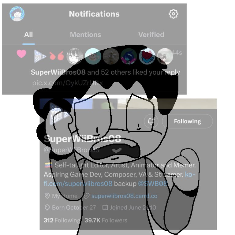 This is the second time my favorite YouTuber liked a reply of mine, would anyone ever believe me? Or will they keep saying I’m insane?