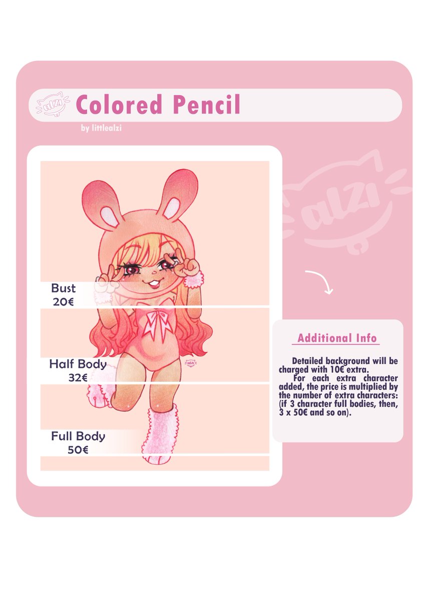 littlealzi's tweet image. ☆ Commissions are now Open ! ☆
• New Prices & Offers - littlealziartinfo.carrd.co
#commissionsopen #commissions
#traditionalart #digitalart
#コミッショ #イラスト