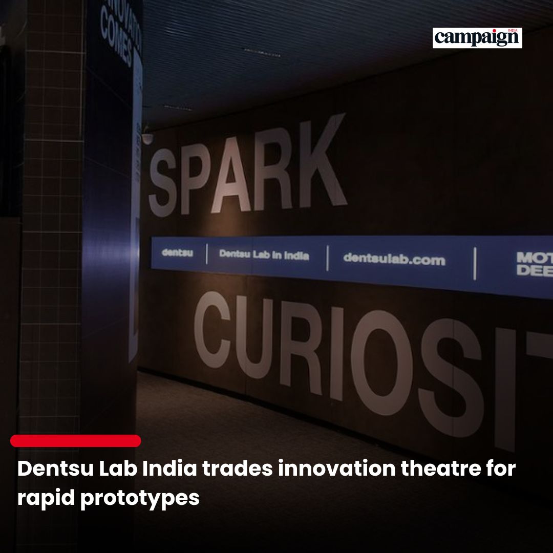 With creative R&amp;D under scrutiny, the newly-launched hubs promise low-risk, high-impact solutions that move beyond quick marketing hacks.

Read more at: campaignindia.in/article/dentsu…