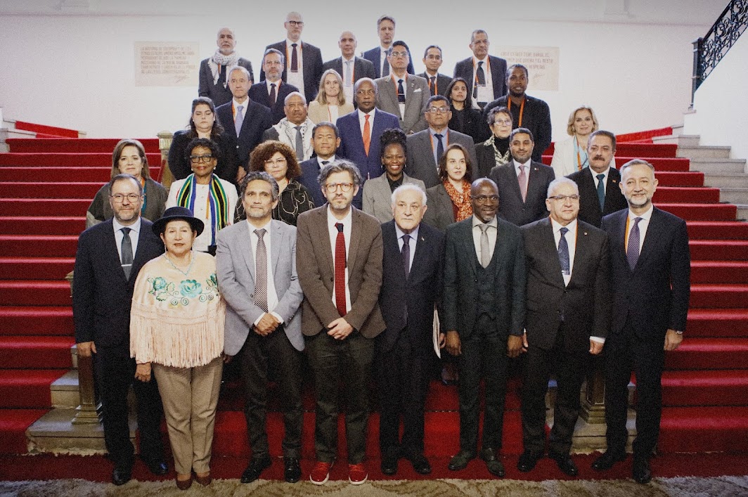 Centre for Global Ed (@cgebelfast) on Twitter photo The Hague Group of 8 states from the global South has agreed 6 “diplomatic, legal and economic measures to restrain Israel’s assault on Palestine”.  The only meaningful form of state action in response to the genocide has come from the global South.
thehaguegroup.org/meetings-bogot… The Hague Group of 8 states from the global South has agreed 6 “diplomatic, legal and economic measures to restrain Israel’s assault on Palestine”.  The only meaningful form of state action in response to the genocide has come from the global South.
thehaguegroup.org/meetings-bogot…